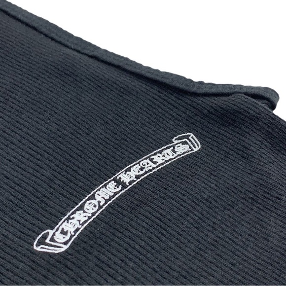 CHROME HEARTS Script Logo Tank Top 'Black' - Picture 3 of 14